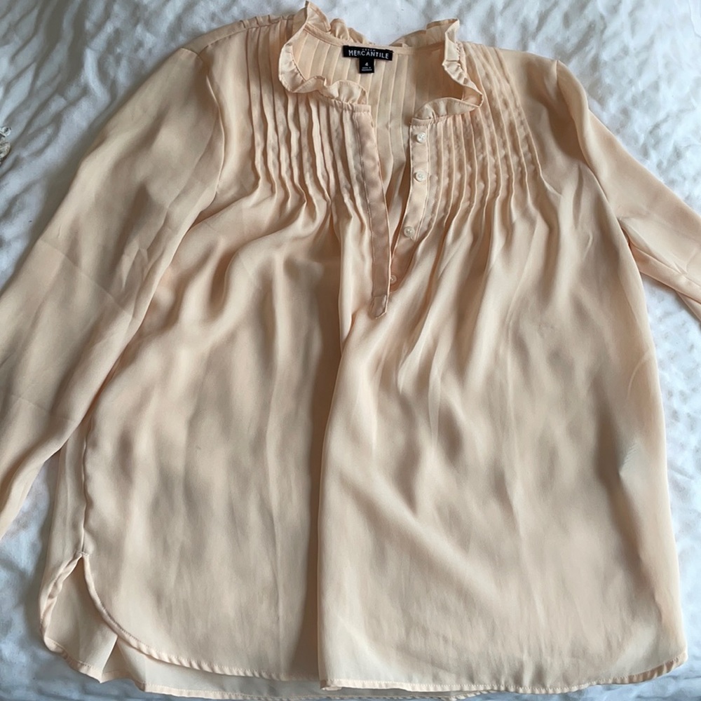 J.Crew Blush Pink Blouse